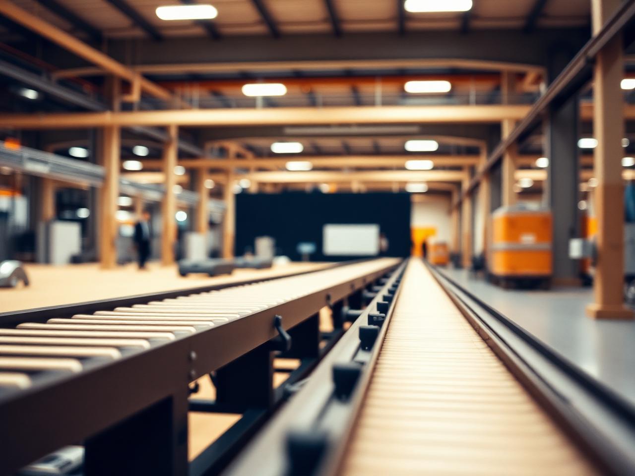 Modern industrial logistics and manufacturing environment